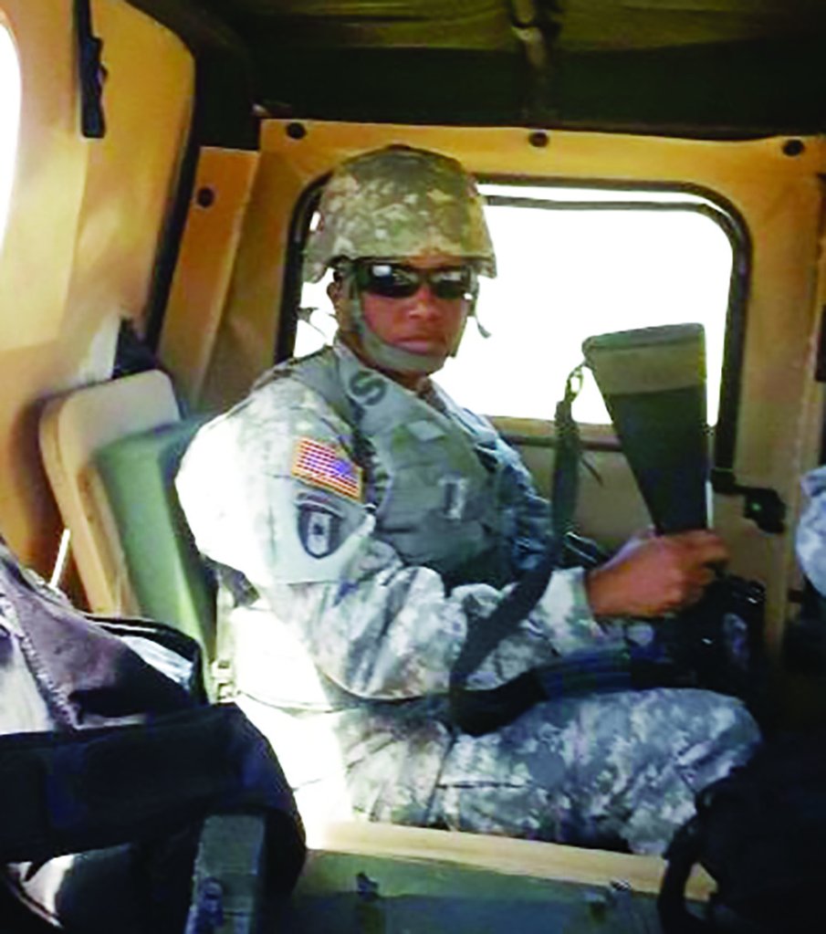 Army Reservist Sophia Henvill served in Operation Desert Storm and now works with the Exchange at Travis AFB.