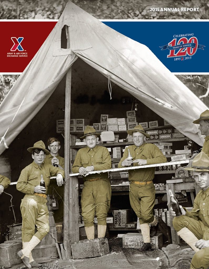 World War I tent PX