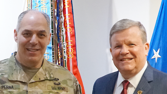 GEN Perna, Exchange Leaders Meet to Strengthen Foundation For Serving Warfighters