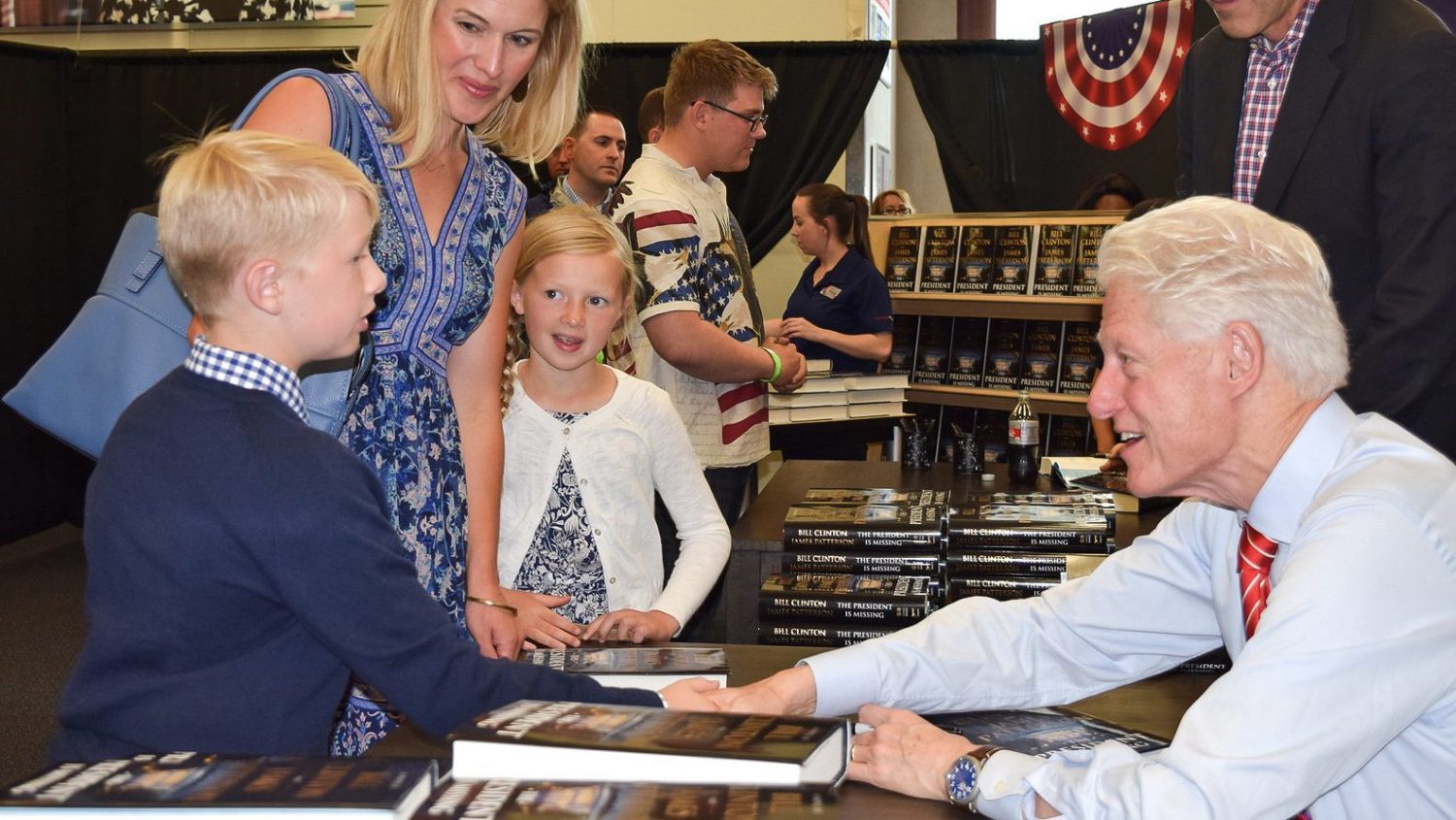 Bill Clinton Book Signing