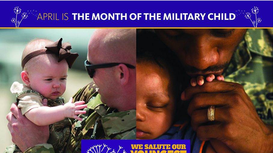 Month of Military Child poster