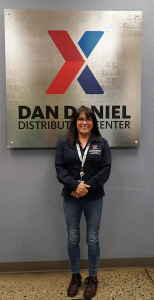 Melissa Cooper, loss prevention manager at the Dan Daniel Distribution Center