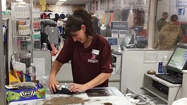 “In bad times, people band together to make the best of things,” said Amanda Smith, a computer technician working as a cashier.