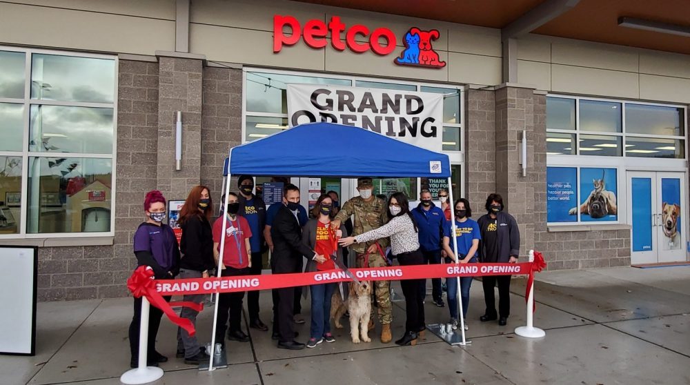 JBLM Petco - ribbon cutting