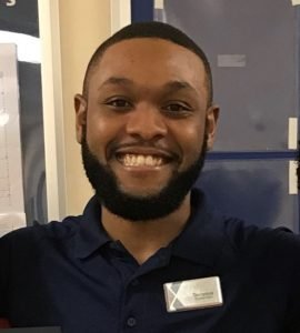 Terrence Carter is a customer experience associate at the Fort Bragg Exchange. 