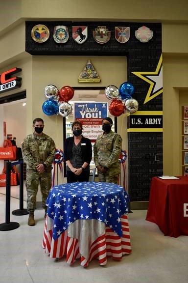 Fort Irwin surprise visitor