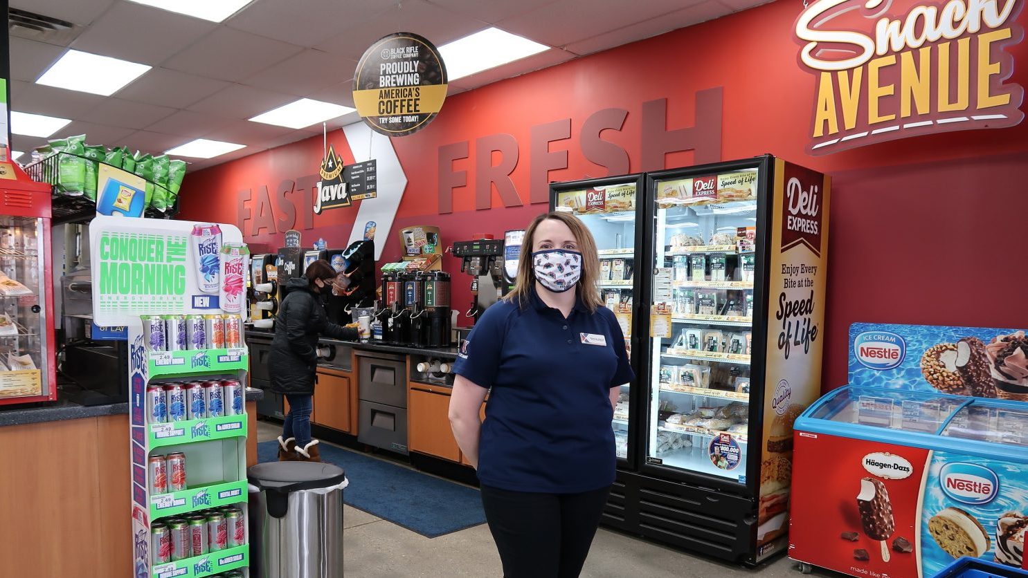 “My team really makes me enjoy working for the Exchange,” says Emma-Jayne Cariglio, Shoppette manager at Whiteman AFB. “Every day there’s a new story to tell about helping a shopper or making someone’s day better that just doesn’t translate to any other company.”