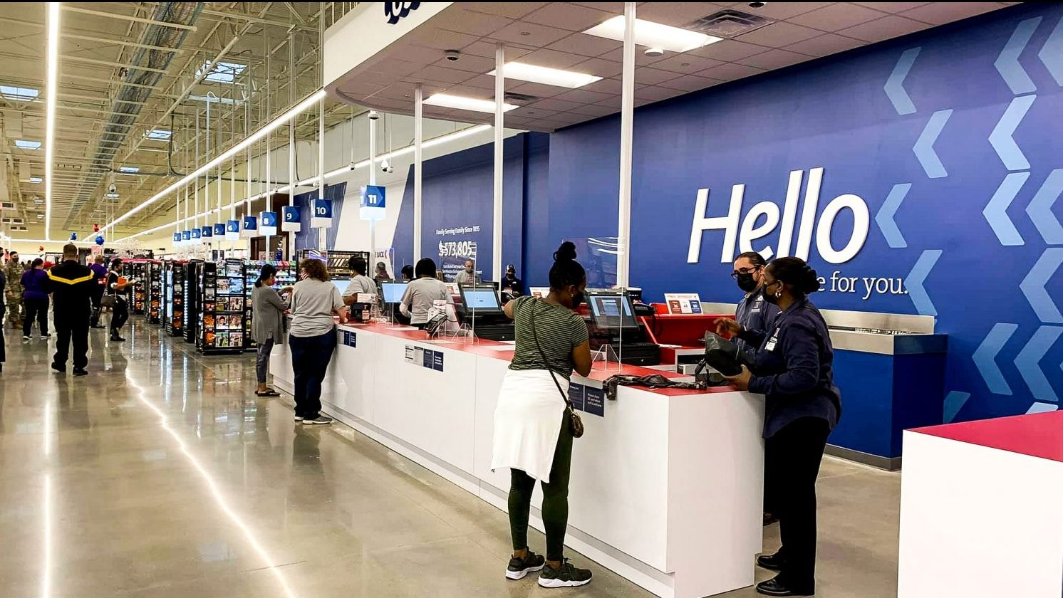 The Customer Service Desk at the Fort Sam Houston Exchange. A new customer relations dashboard, which launched this year, shows the impact negative comments have on sales at each Exchange location.

