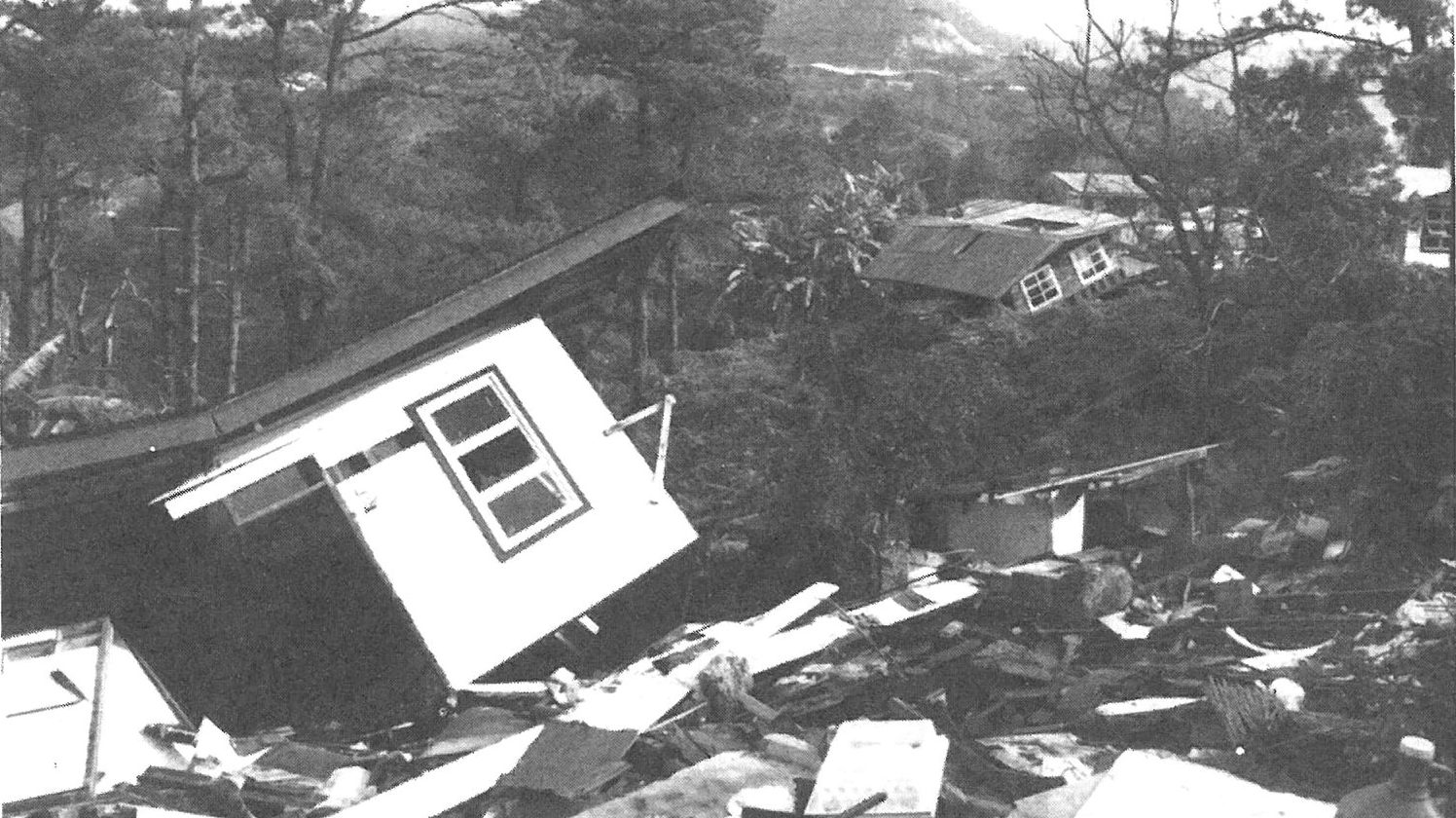 The 1990 Philippines earthquake caused several buildings at Camp John Hay Air Station to collapse.