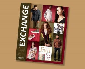 Cover for the Exchange's fall fashion guide, debuting online Oct. 14