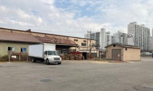 The Exchange’s Korea Distribution Center operated at Camp Market from 1975 to 2020. Pictured, pallet area at the Camp Market DC is nearly cleared during the facility’s move to U.S. Army Garrison Humphreys in November 2020.