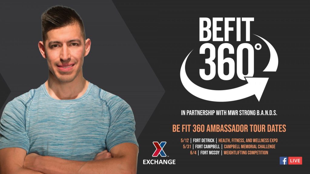 BE FIT 360 - MWR TOUR DATES