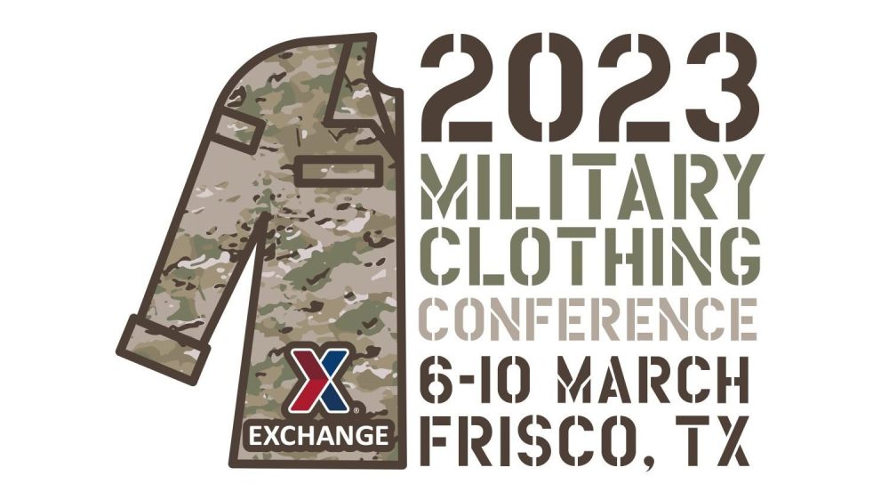 2023 Military Clothing Conference Logo