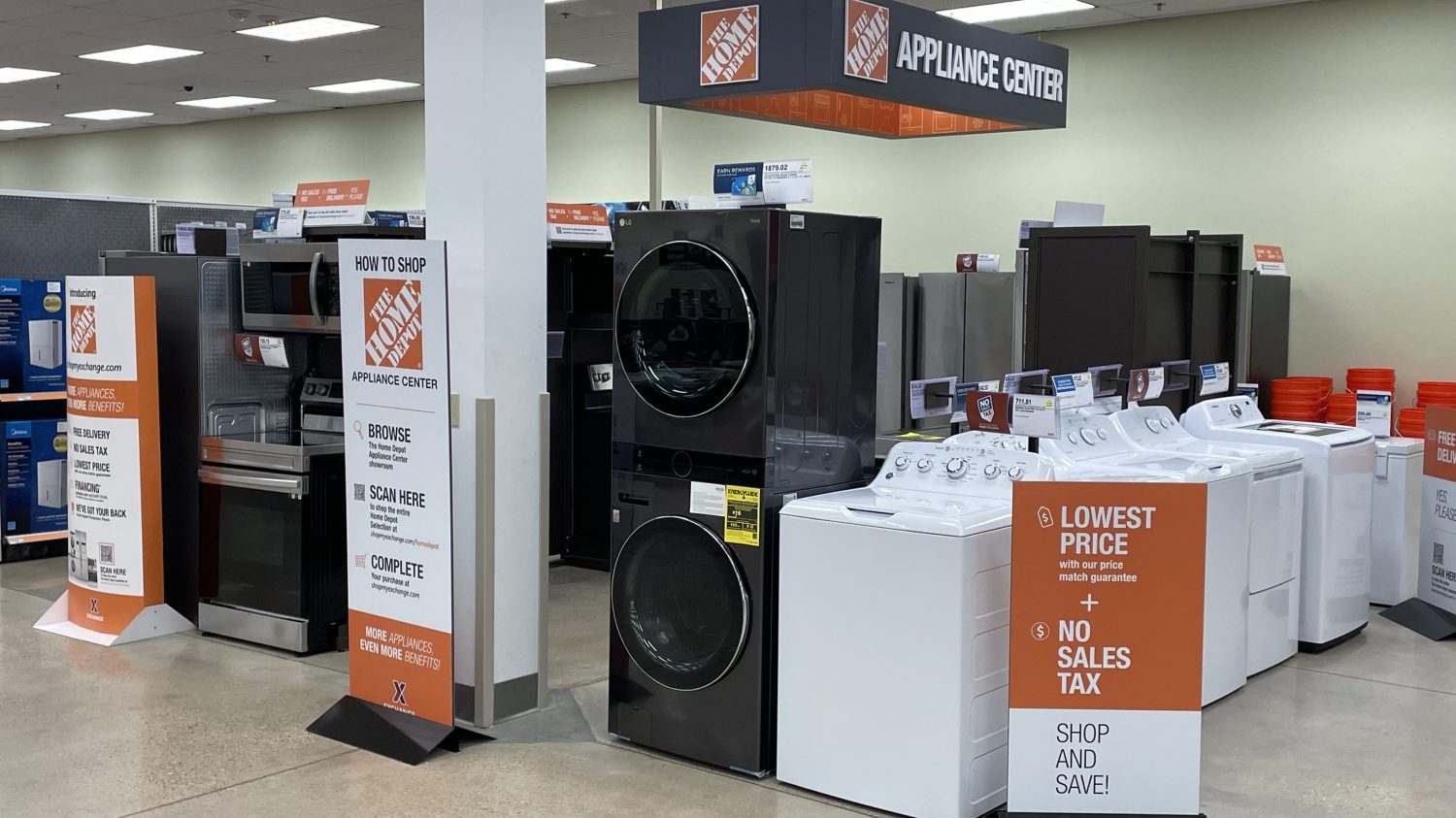 Home Depot Appliance Showroom - Fort Sill