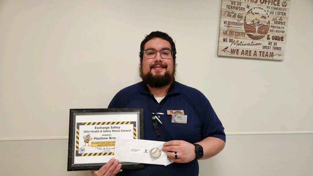 Fort Leonard Wood_Safety Motto Winner_Matt Brown