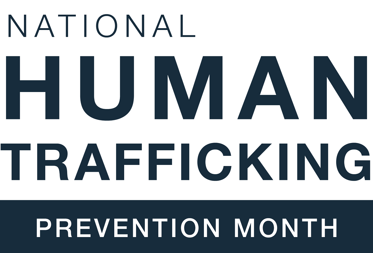 Human Trafficking Prevention Month - BLK