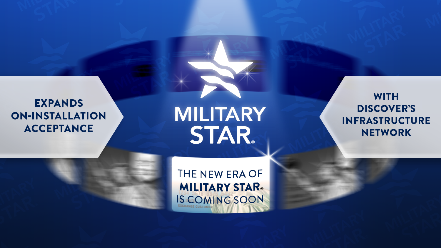 Artist's rendering of MILITARY STAR logo.