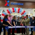 Ribbon-cutting at the Fort Wainwright Exchange main store.