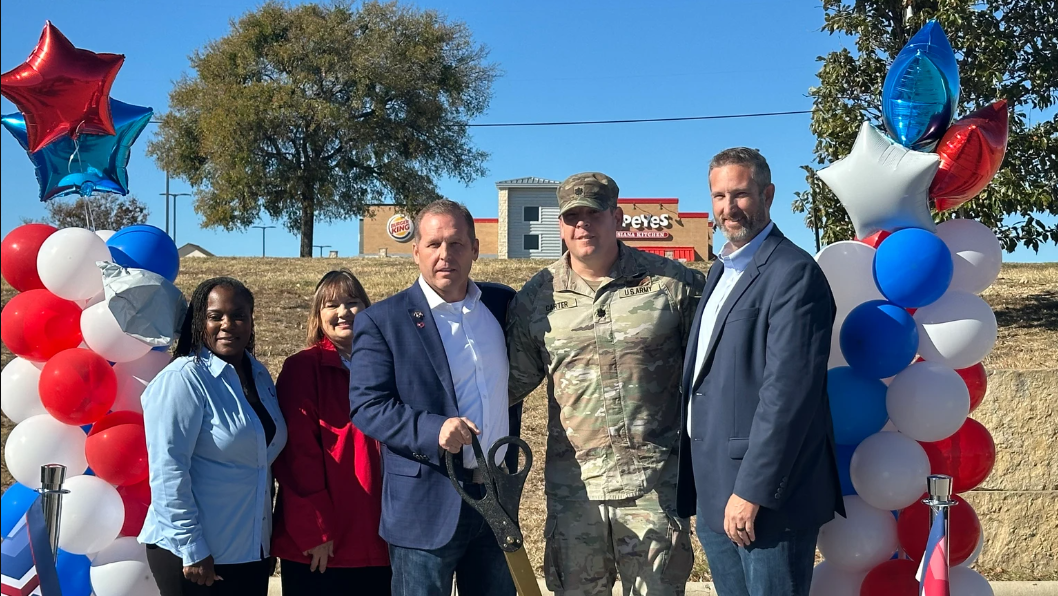 Leadership from Fort Cavazos, the Exchange, Verizon and Boldyn Networks cut the ribbon on the 5G enhancements at Fort Cavazos,