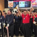 Ribbon-cutting at the USAG Humphreys Panda Express.