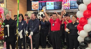 Ribbon-cutting at the USAG Humphreys Panda Express.